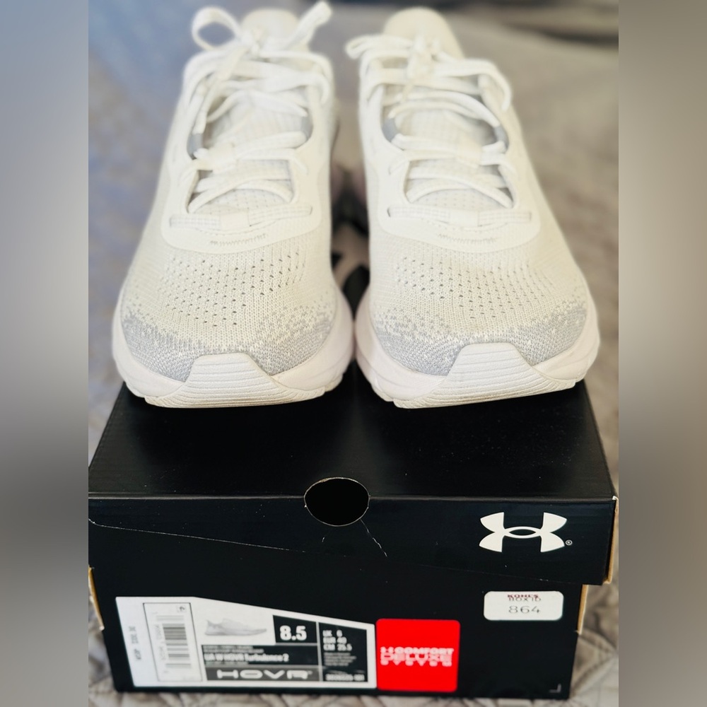 Under Armour White Athletic Sneakers
